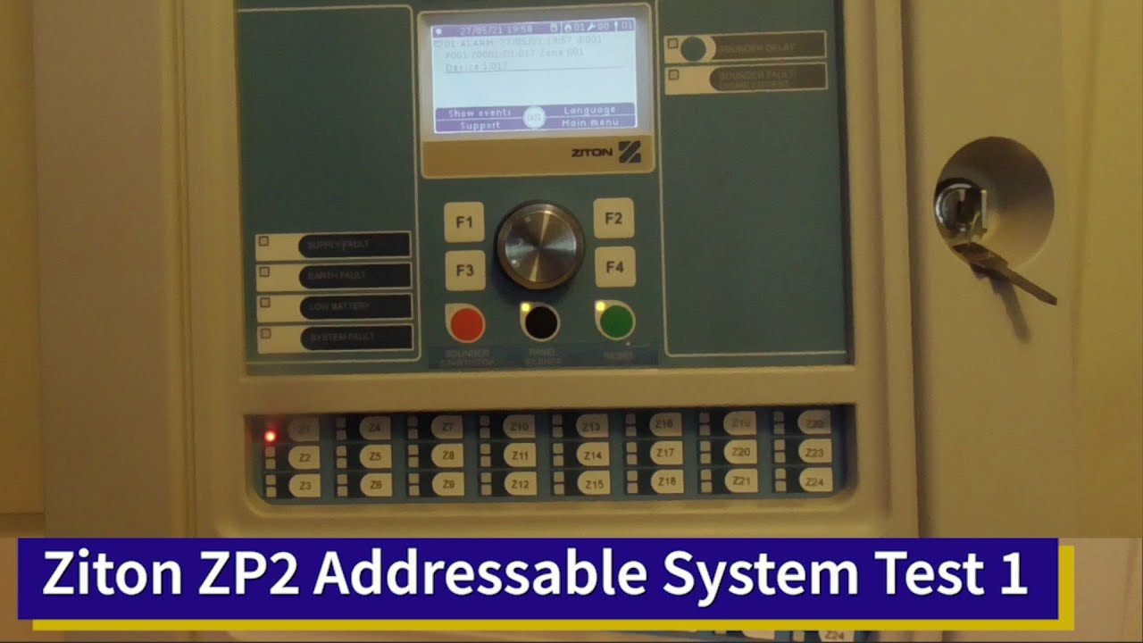 Ziton ZP2 Addressable System Test 1 | Overview and Test