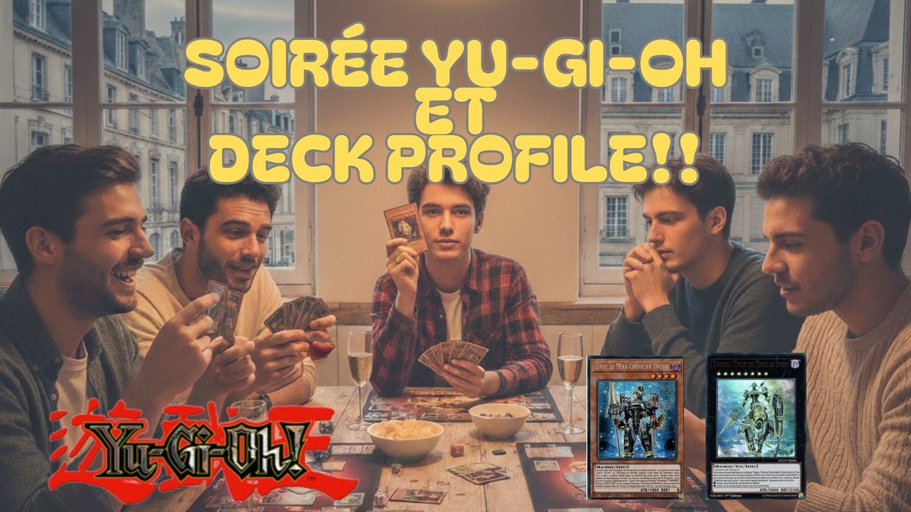 Vendredi soir YU-GI-OH: Mini Vlog et Deck profile!!!