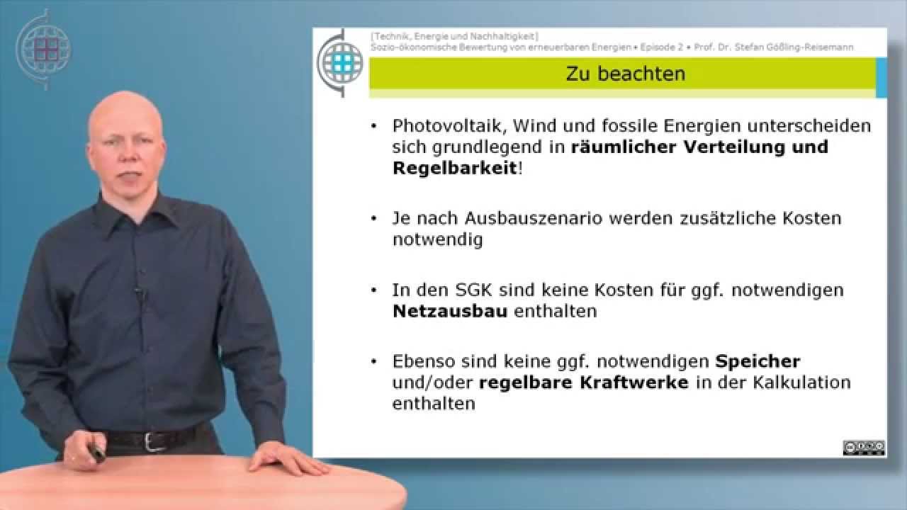 Virtuelle Akademie Bildung Nachhaltige Entwicklung - Technik, Energie und Nachhaltigkeit - K08E02