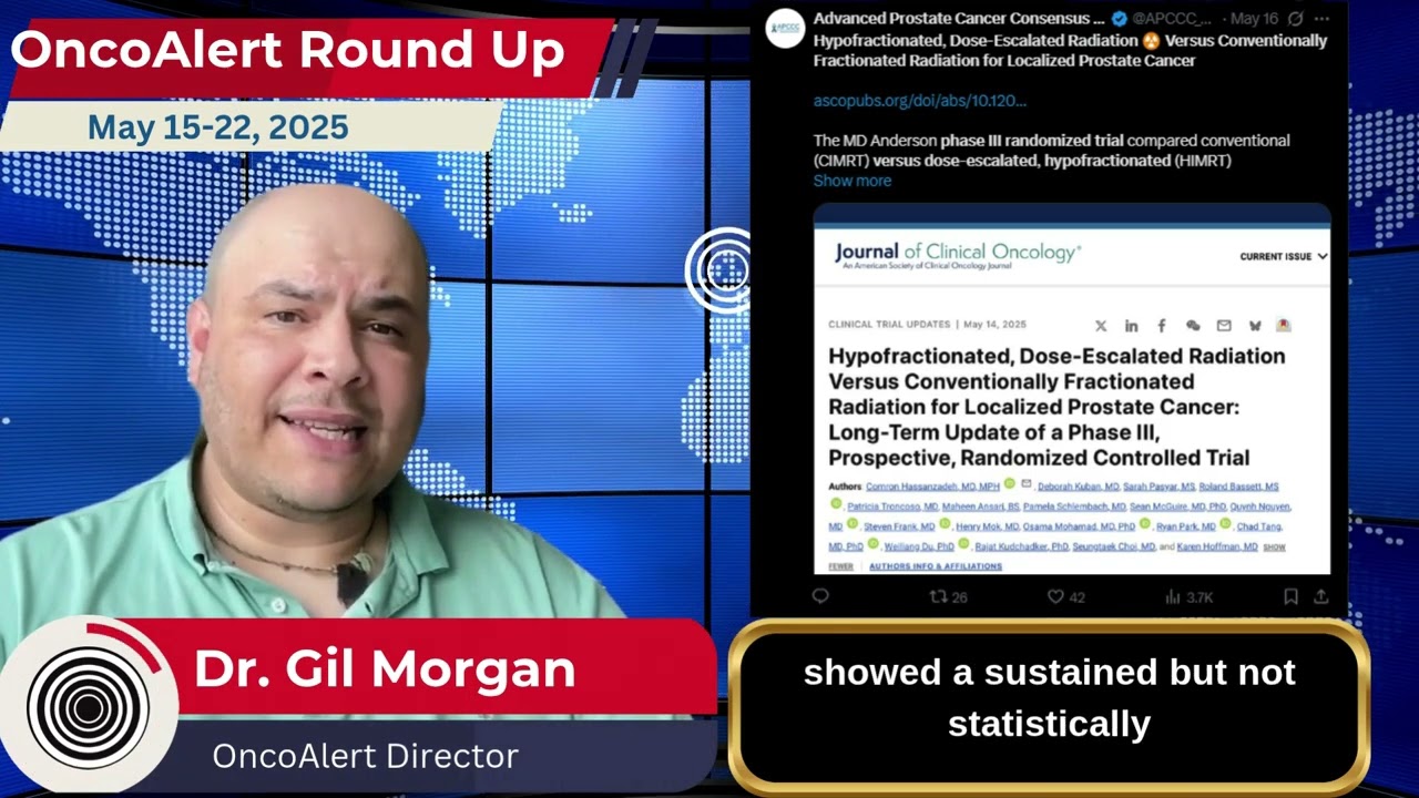 The OncoAlert Oncology Round Up May 15-22, 2025 Top Oncology Breakthroughs in less than 5 Min!
