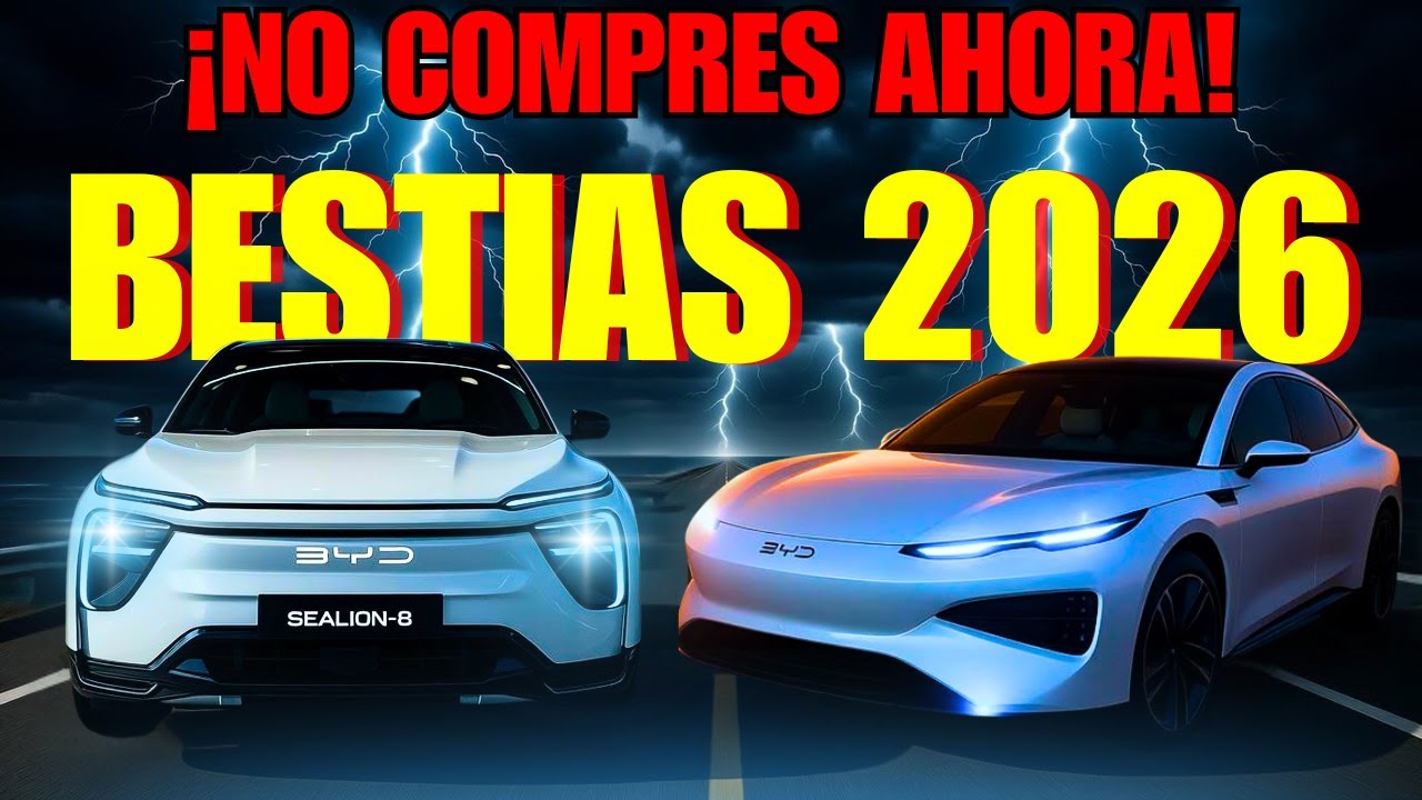NO COMPRES Coche AHORA: Las 2 BESTIAS que BYD Lanza en 2026