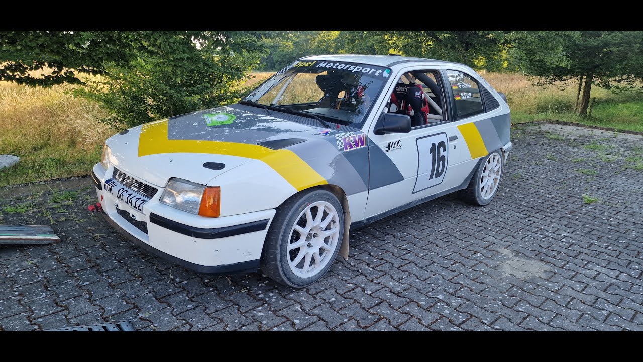 2. HWRT Rallyesprint 2025 WP2  Glass/Pfaff | Opel Kadett E GSI