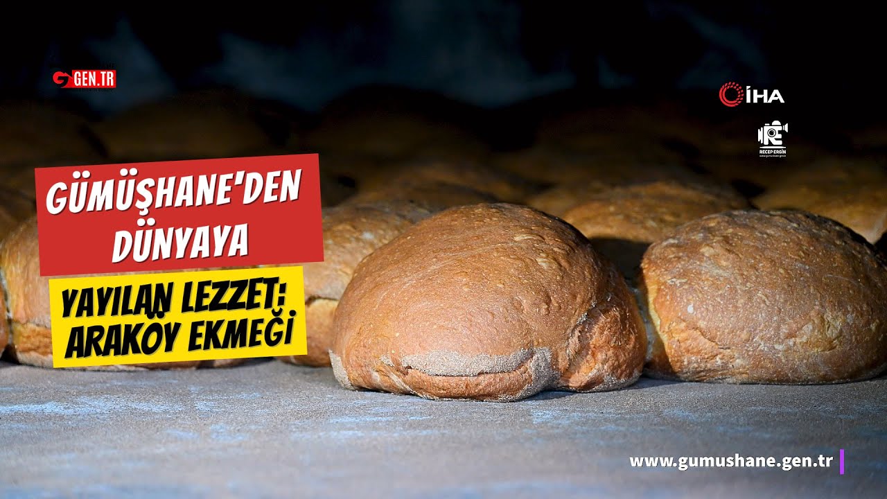 ASIRLIK MAYANIN SIRRI: Gümüşhane'den New York'a Uzanan 4 KG'lık Dev Ekmek!  (Araköy Ekmeği)