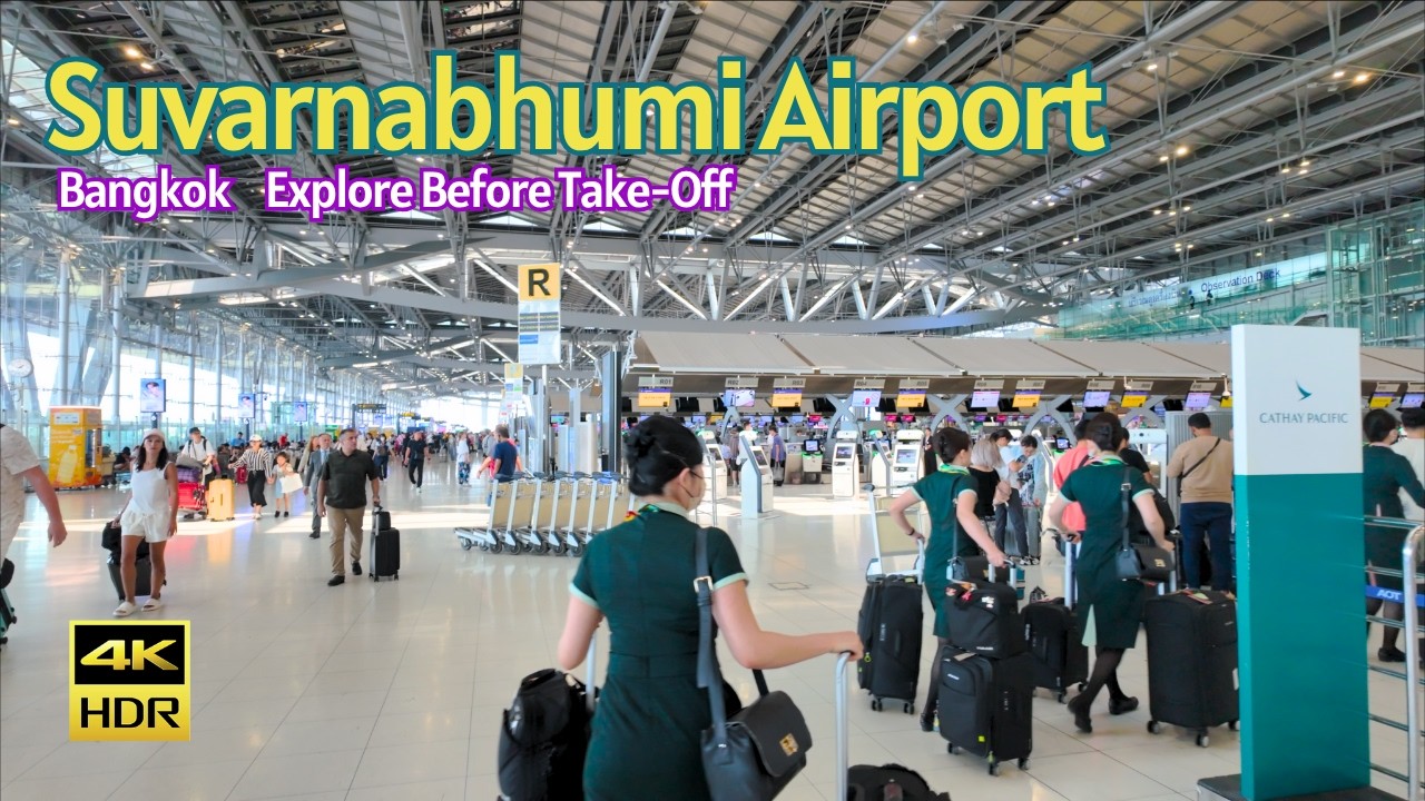 [BANGKOK] Final Call ✈️ A Complete Suvarnabhumi Airport Tour Before Boarding!