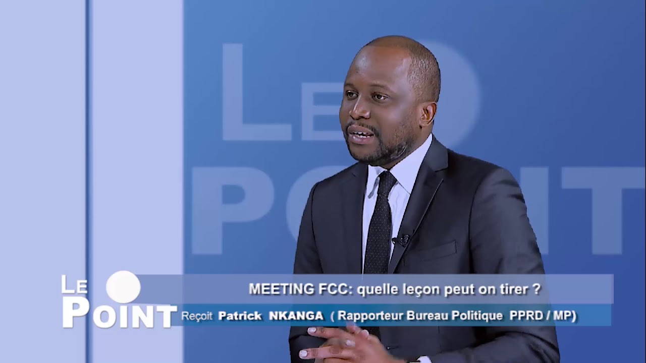 Le Point avec Patrick Nkanga, Rapporteur au Bureau Politique du PPRD
