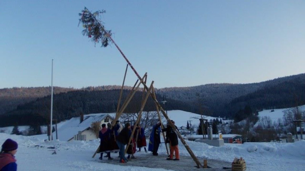 Narrenbaumstellen 2022 - Live aus Schönenbach