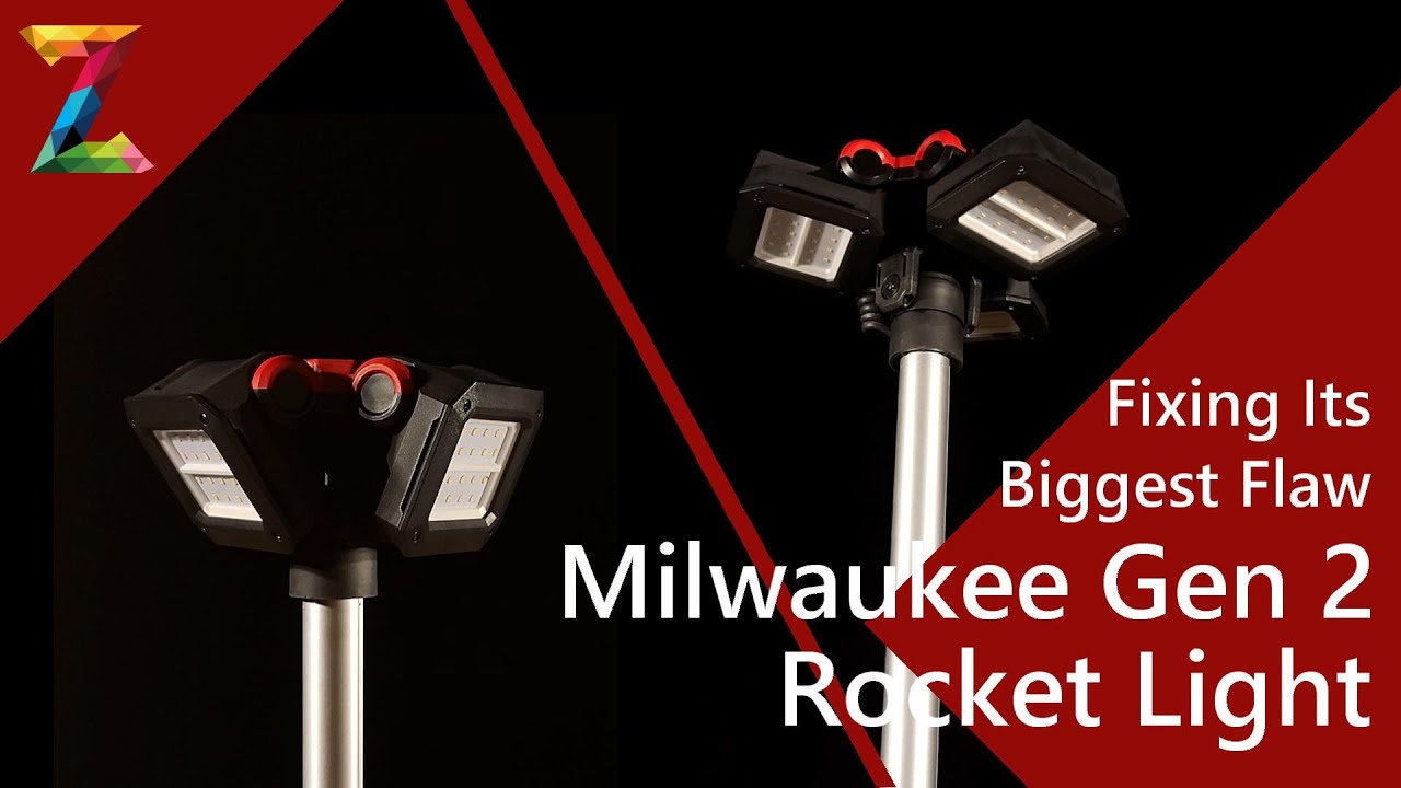 Milwaukee Rocket Light | Fixing Its Biggest Flaw | Modification