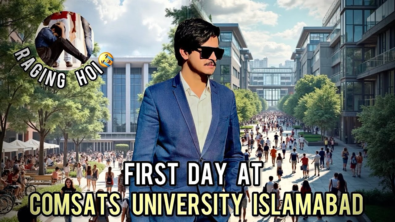 First Day At COMSATS | Raging Hoi😭😭| COMSATS University Islamabad | Life At COMSATS |
