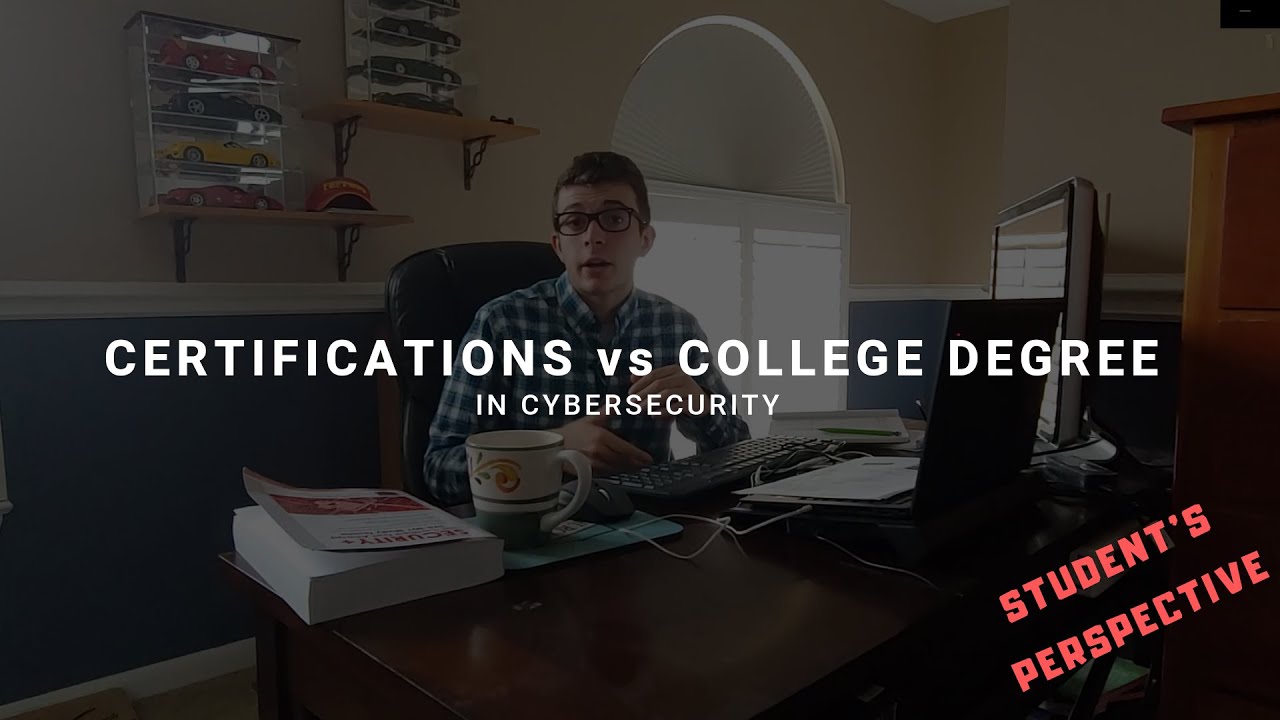 Certification vs College Degree | Cybersecurity