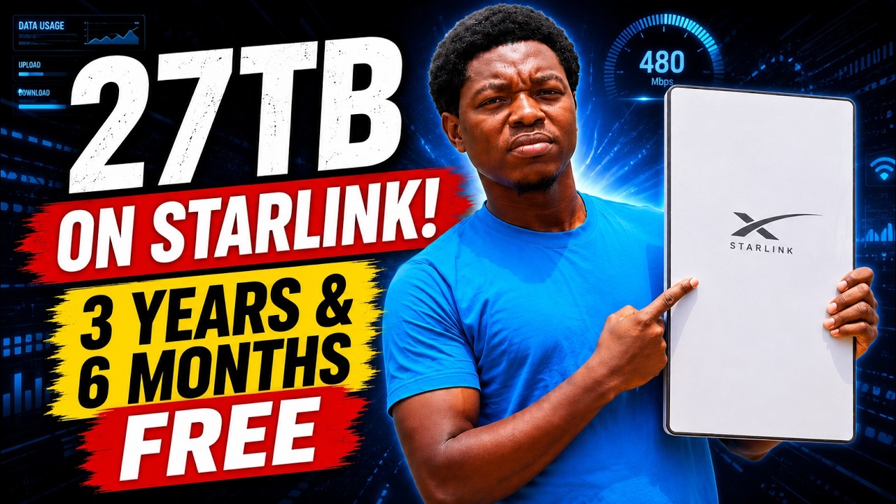 I Used 27TB on Starlink&hellip; and Got 3 Years Free