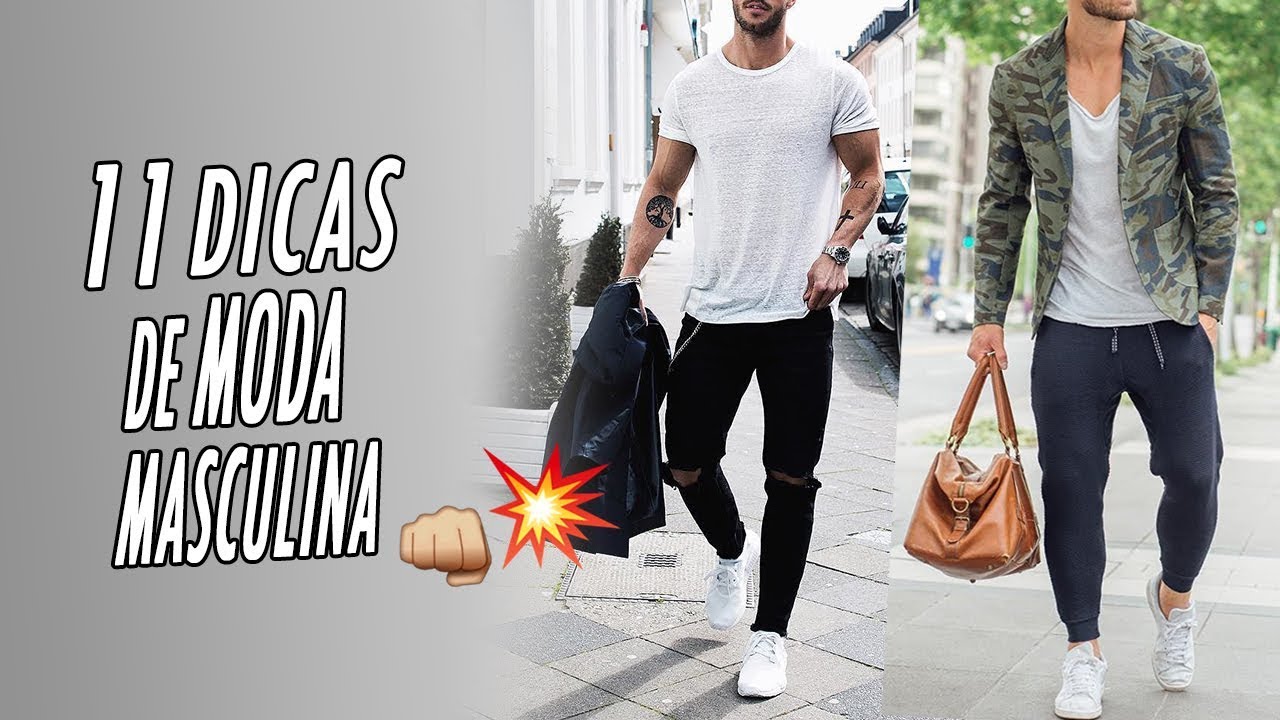 MODA MASCULINA - DICAS INFALÍVEIS 🔝