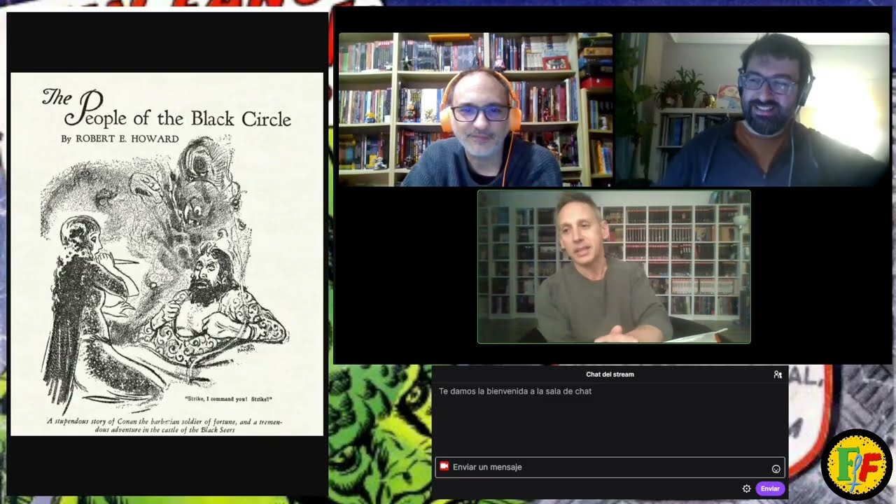 FFF ESPECIAL ELFINFANGCROM 13. El Pueblo del Círculo Negro de Robert E. Howard (y sus tebeos)