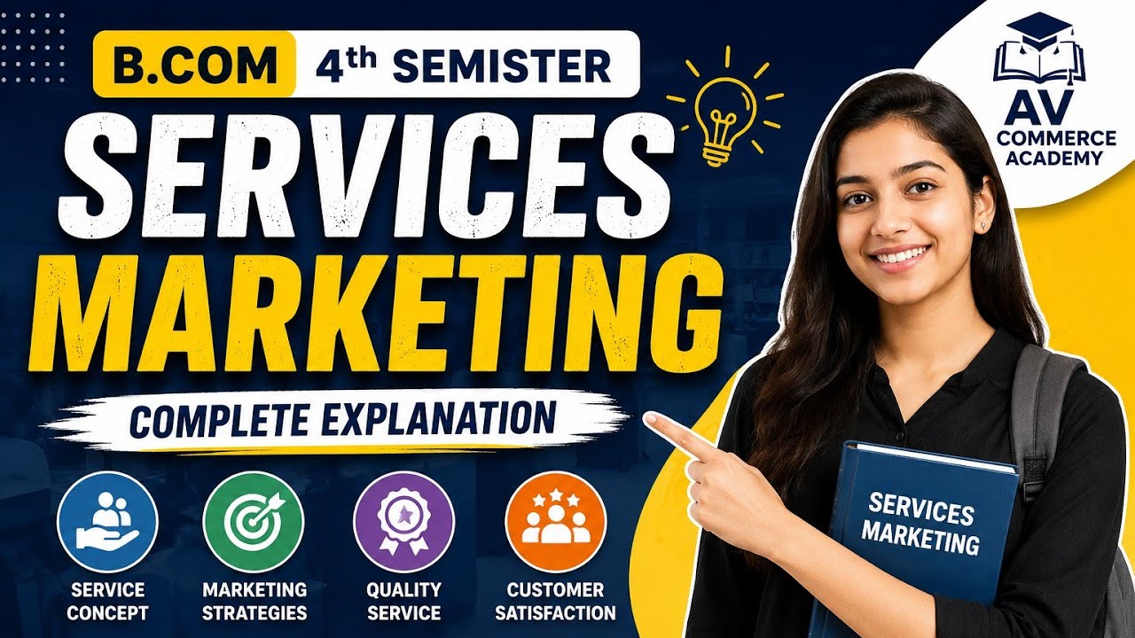 Service Marketing B.Com 4 Semister Short Notes SEP #exam #lifeisbutadream #tally #serial 