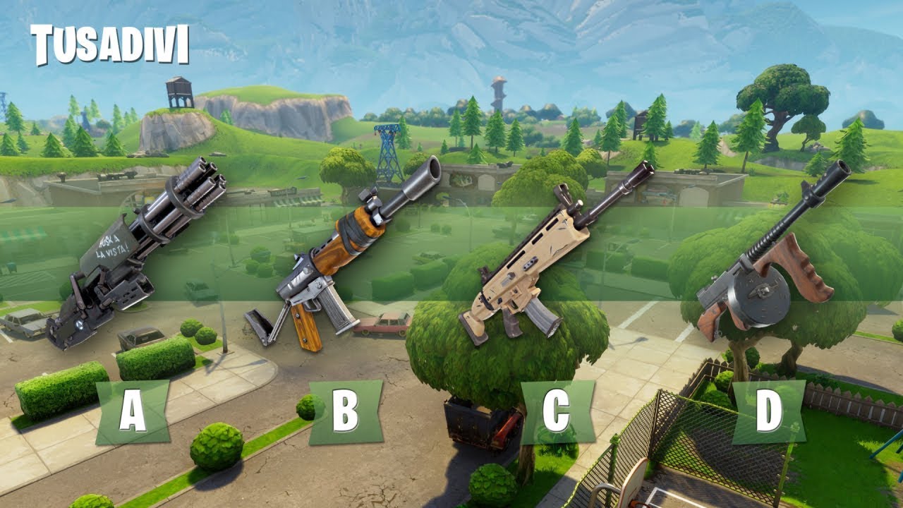 ADIVINA EL ARMA DE FORTNITE POR SU SONIDO #2 - FORTNITE CHALLENGE | tusadivi
