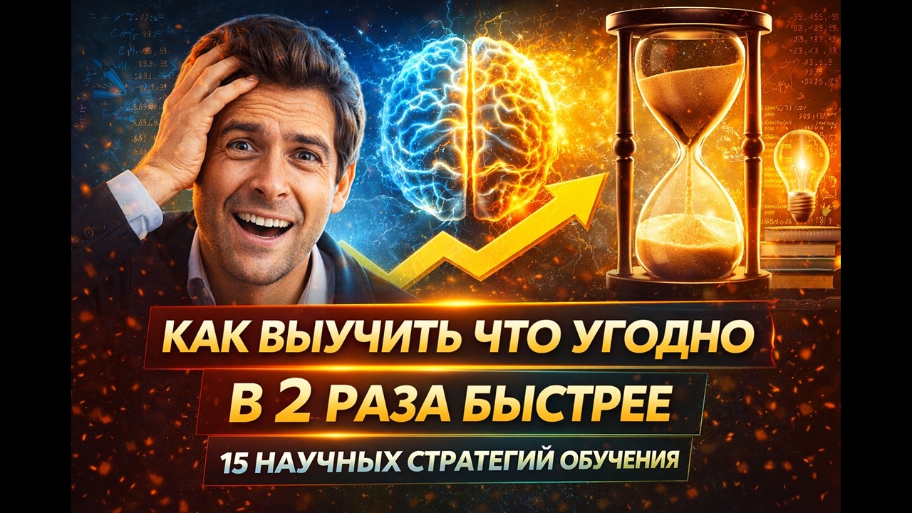 Как учится в 2 раза быстрее