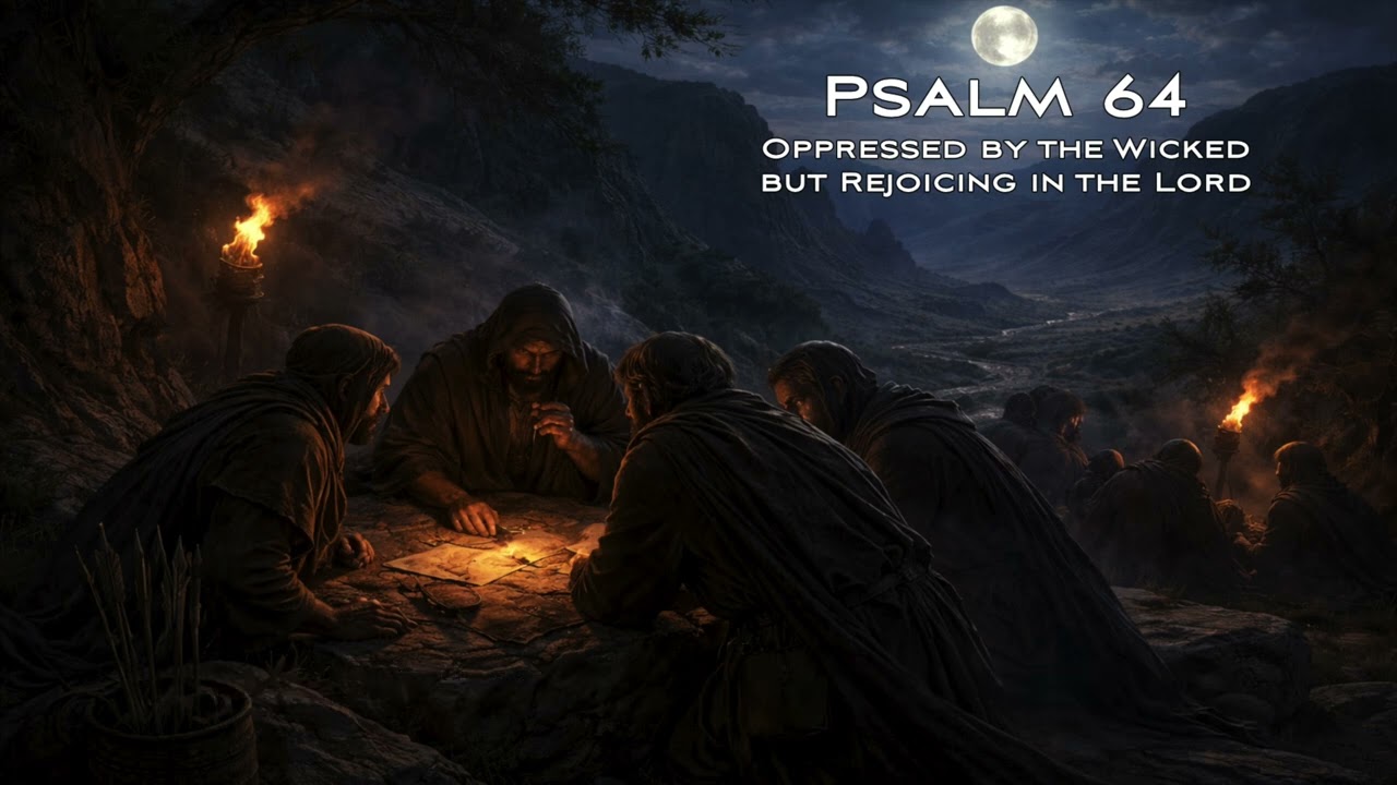 Psalm 64 - English Version - Oppressed by the Wicked but Rejoicing in God | The Psalms Music Project