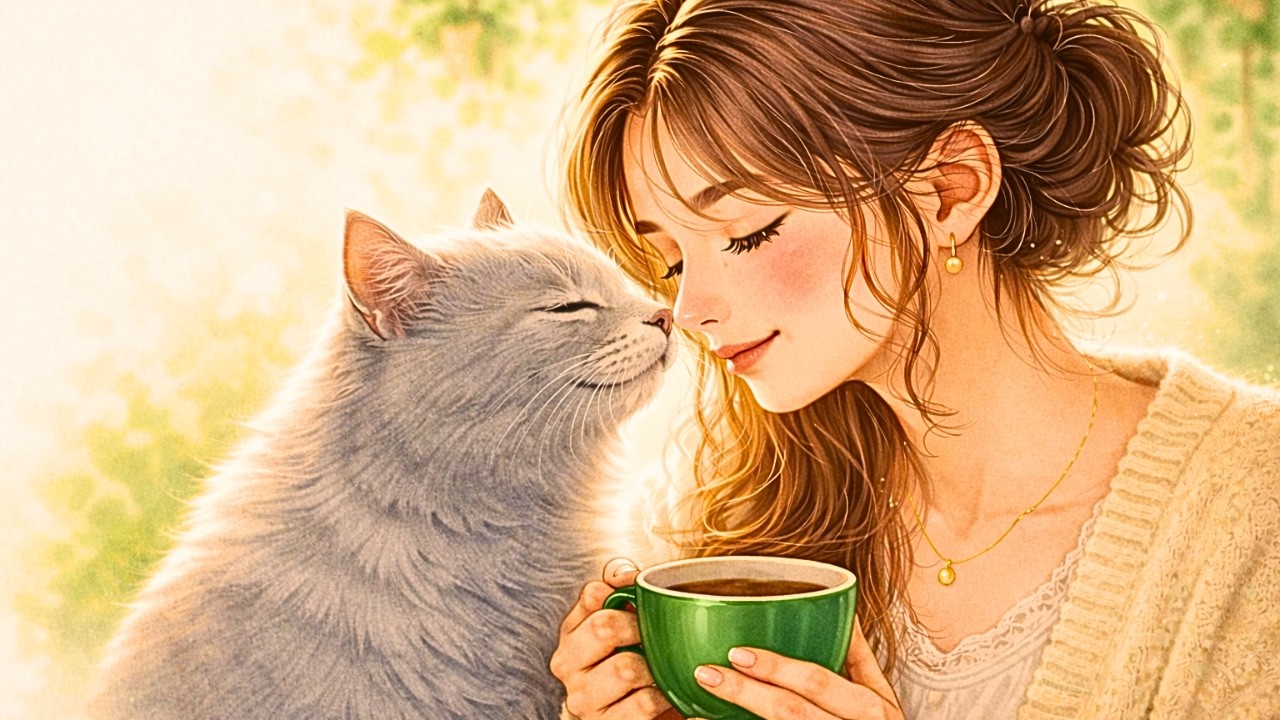 Feel Good Morning Cafe Jazz ☕ Light & Gentle Music for Relax, Work & Study