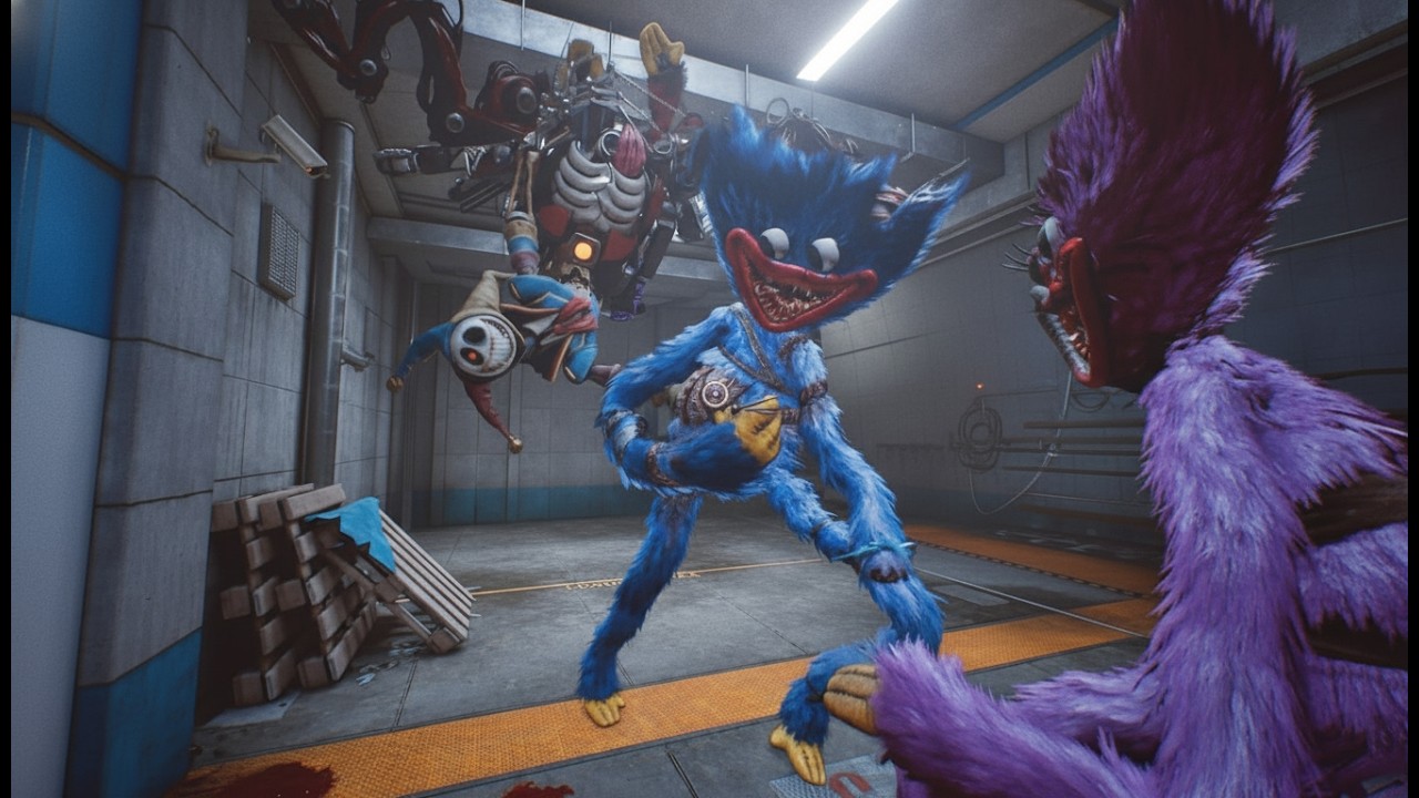 Prototype VS Huggy Wuggy VS Kissy Missy VS GAME - Poppy Playtime 5