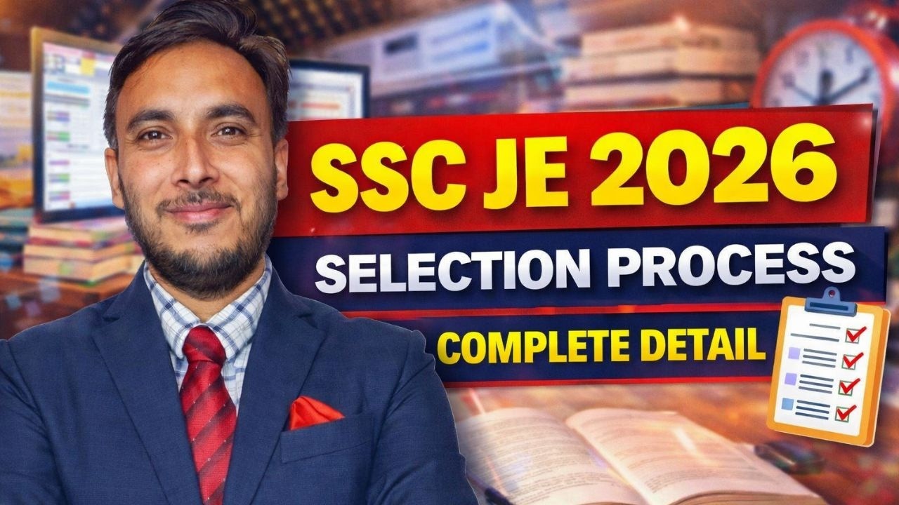 SSC JE 2026 SELECTION PROCESS || SSC JE SYLLABUS MECHANICAL