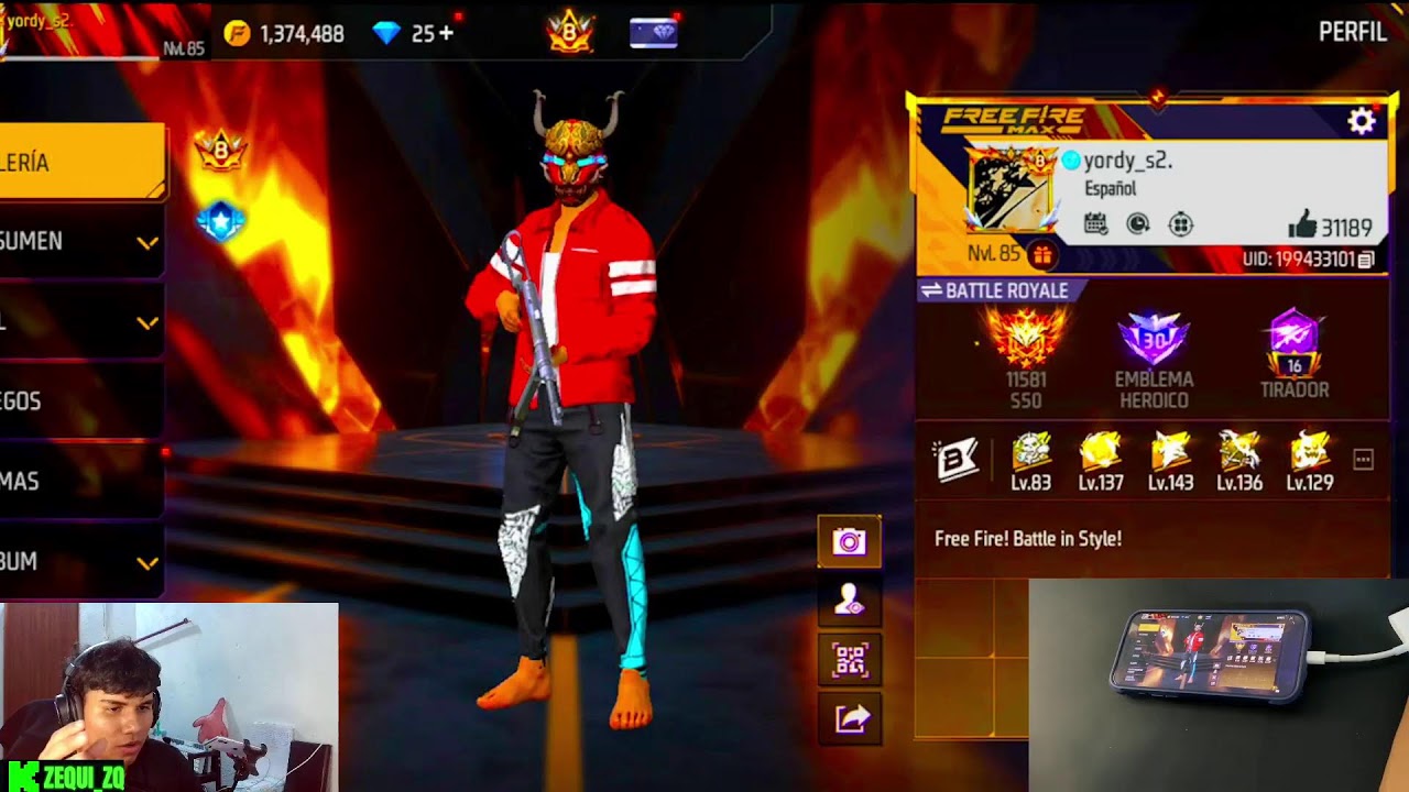 VETERANO USANDO IPHONE 15 PRO MAX A 4 DEDOS BR CLASIFICATORIA! FREEIFIRE