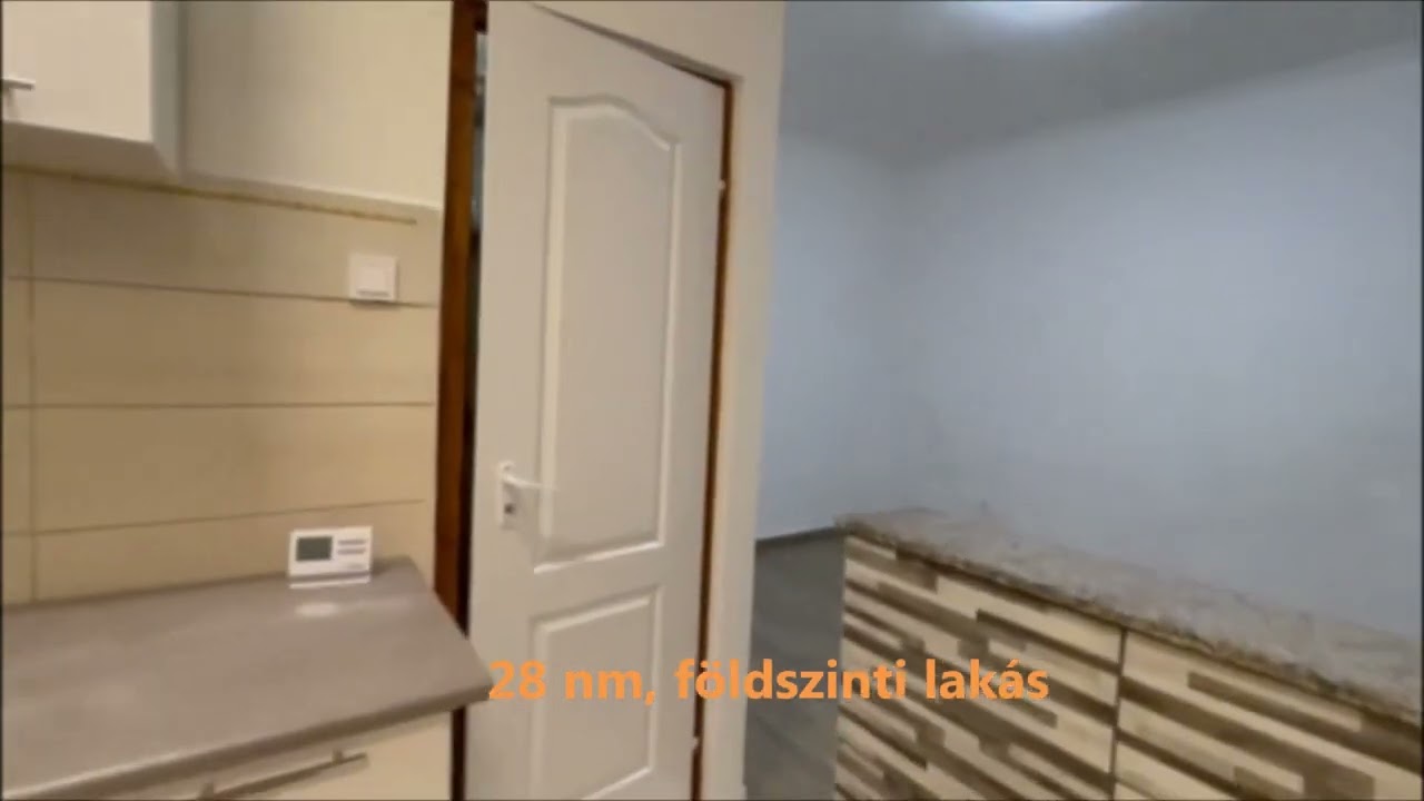 VIII. Kerület 28 nm-es földszinti lakás 19.9 Mft