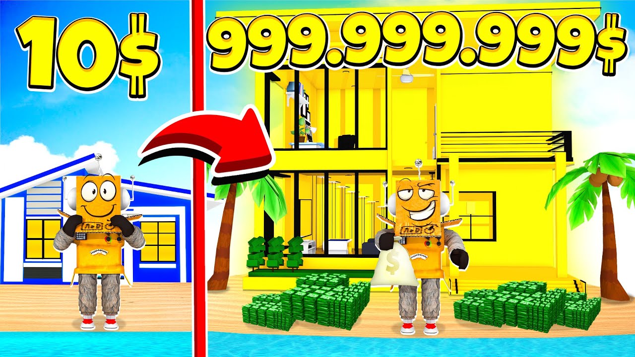 САМЫЙ ДОРОГОЙ в Мире ДОМ У МОРЯ 999,999,999 МИЛЛИОНОВ! ROBLOX