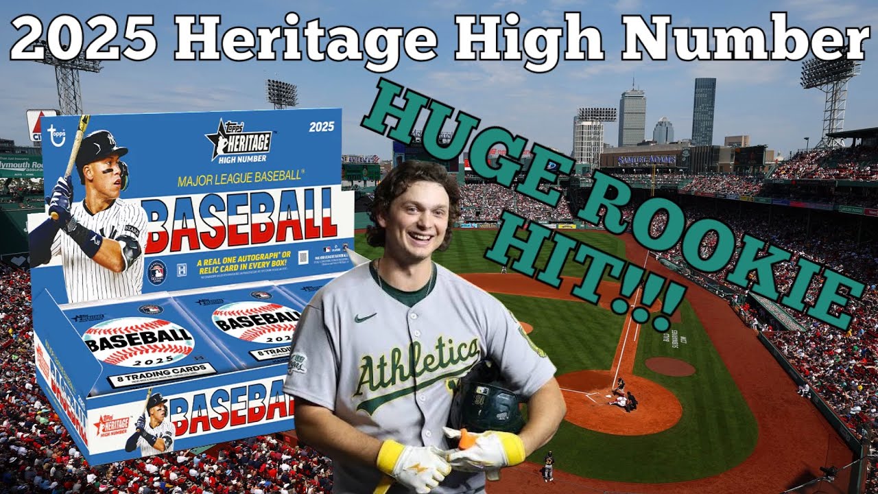 🚨HUGE NICK KURTZ!🔥2025 TOPPS HERITAGE HIGH NUMBER BASEBALL HOBBY BOX!🚨