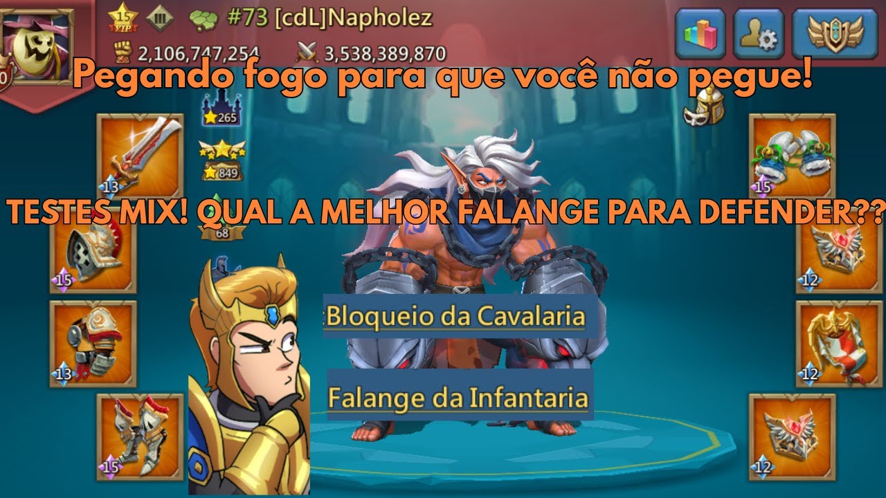 COMO DEFENDER RALLY MIX E DICAS PRA BATER RALLY! Lords Mobile