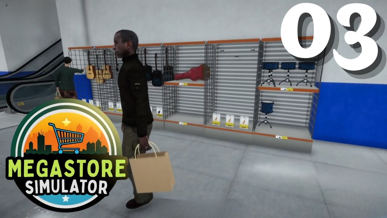 Megastore Simulator - Episode 3 - Self-checkout is a game changer!