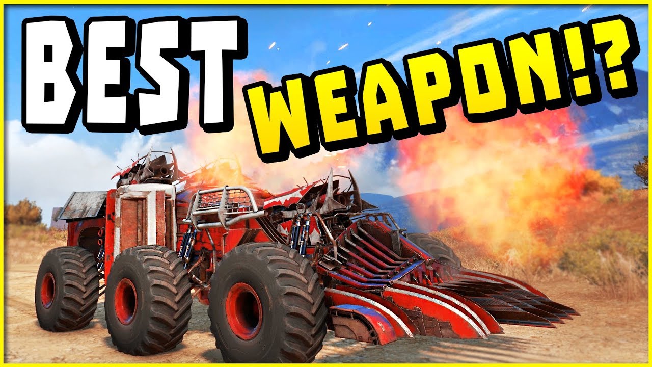 Crossout - The BEST Weapon In Game!? Triple Nidhogg is OP (Crossout Gameplay)