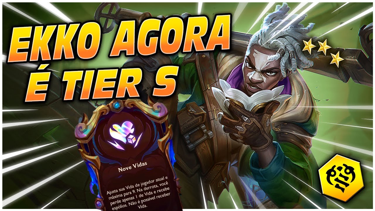 ZAUM BUFADO FEZ A COMP DE EKKO FICAR TIER S  - TFT SET 16