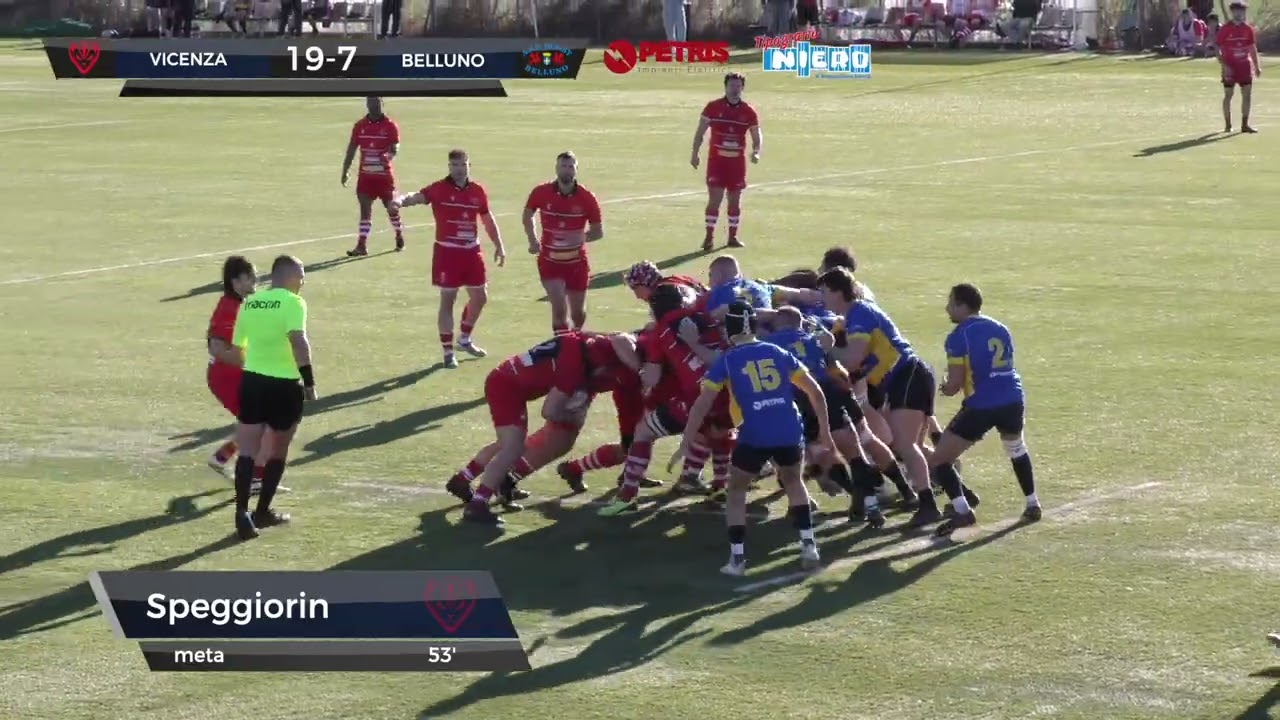 Highlights | Rugby VIcenza - Rugby Belluno | Serie C 2025-26