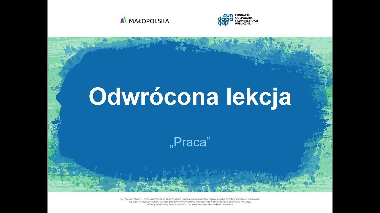 Odwr&oacute;cona lekcja 