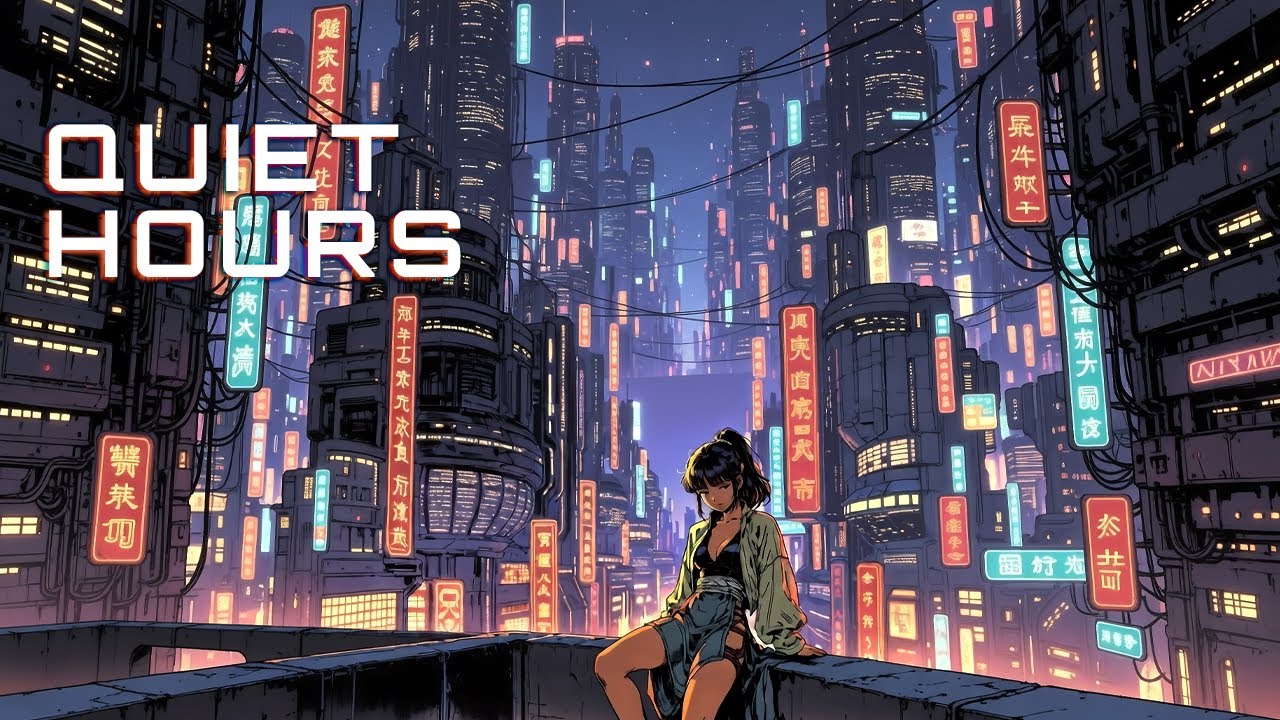 ТИХИЕ ЧАСЫ: Dark Synthwave & Ambient Cyberpunk | Ретро-Тех Радио 90 BPM