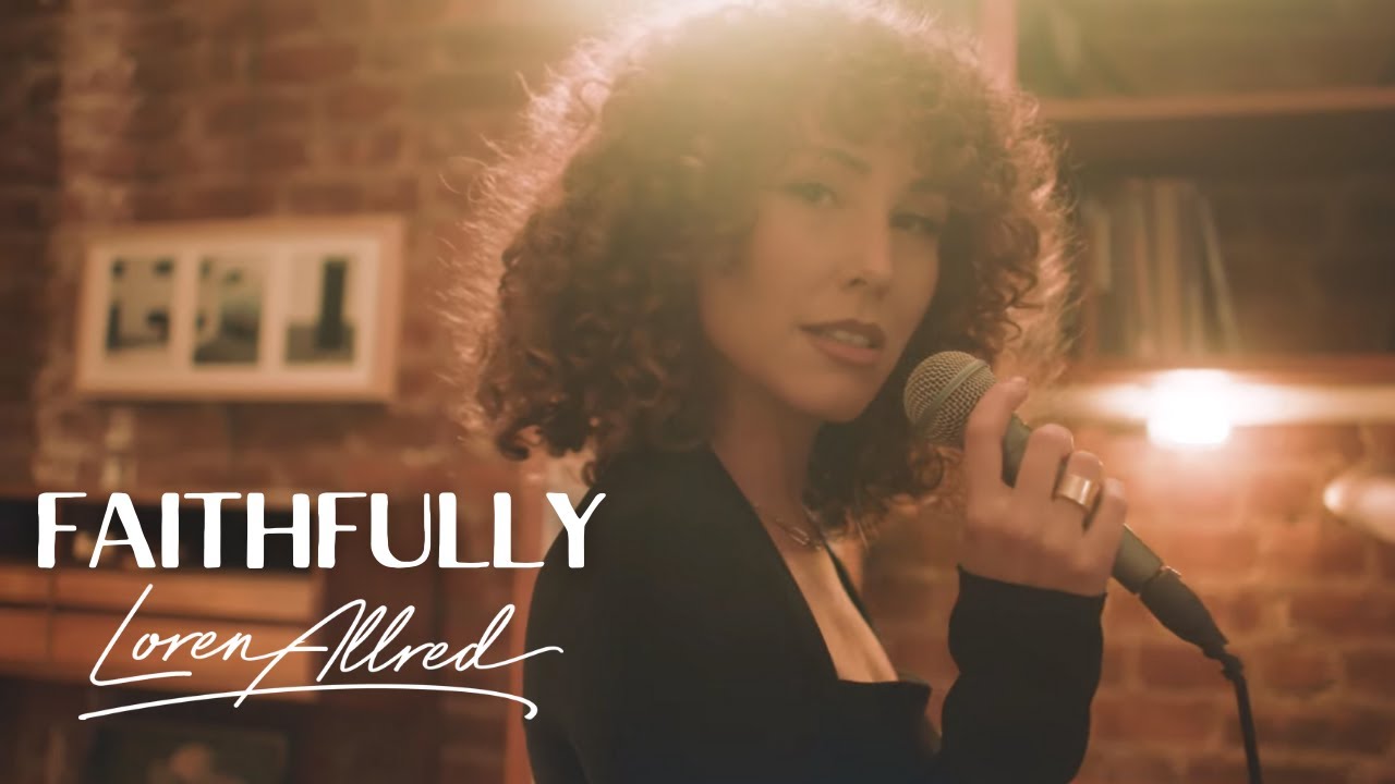 Loren Allred - Faithfully (Acoustic Video) - Journey Cover