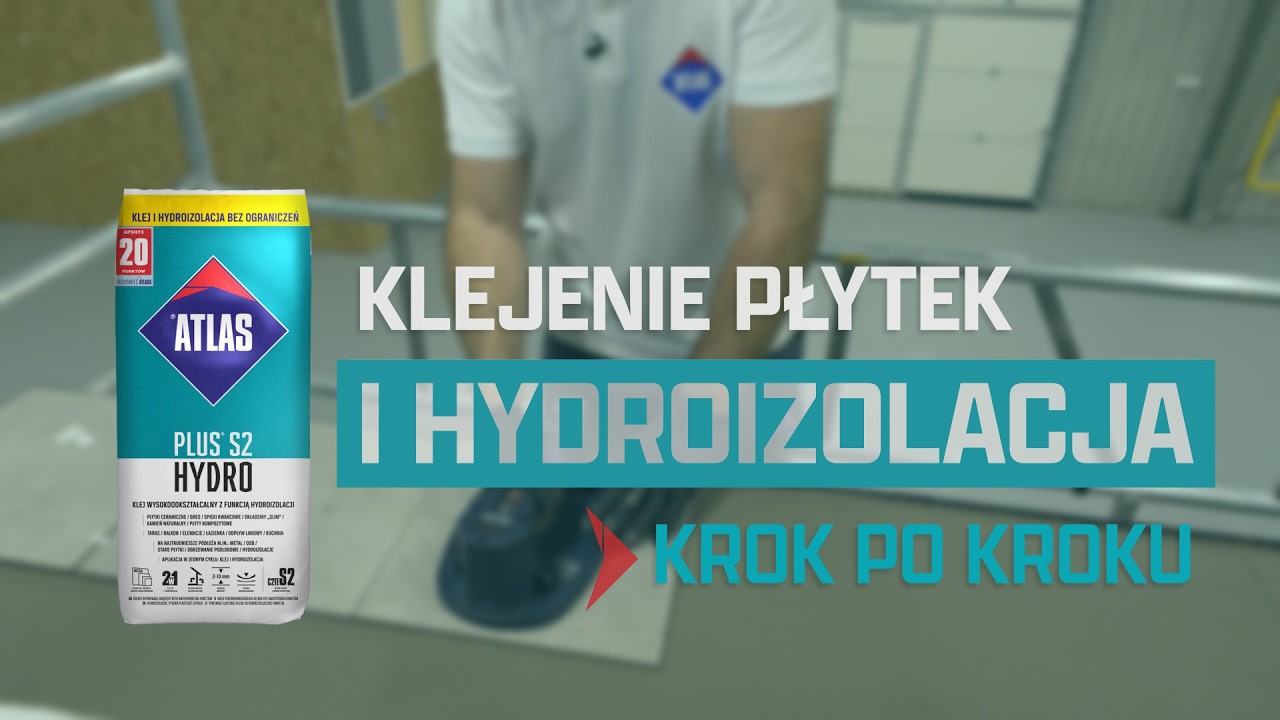 Klejenie płytek i hydroizolacja na balkonie z ATLAS PLUS S2 HYDRO - KROK PO KROKU