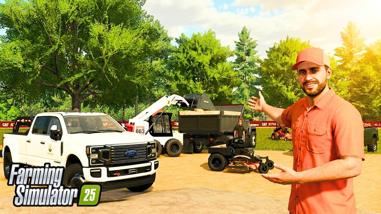 Меня заставили нанять нового сотрудника для этой масштабной работы?! | Farming Simulator 25