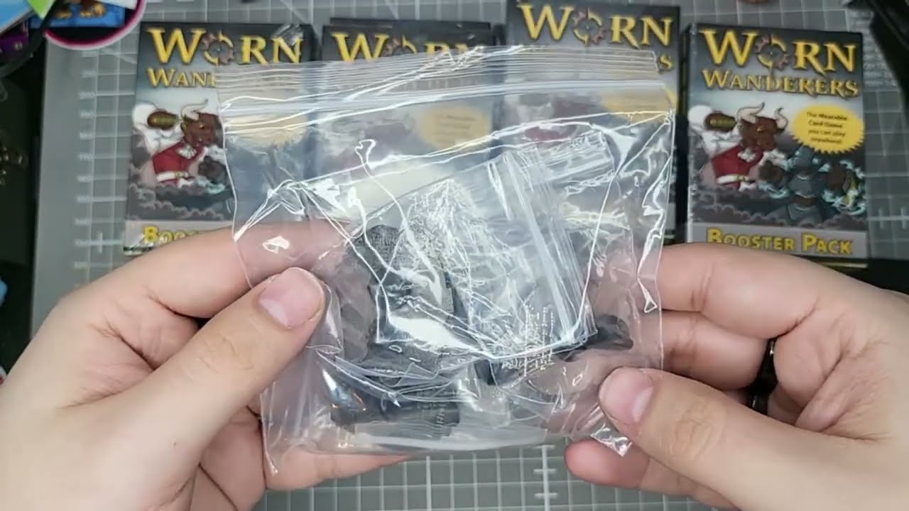 Opening a Worn Wanderers Booster Box! + some gifts from the creator!