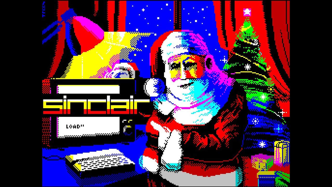 Pixel Art - zXmas by trixs 2024 - ZX Spectrum OCP Art studio