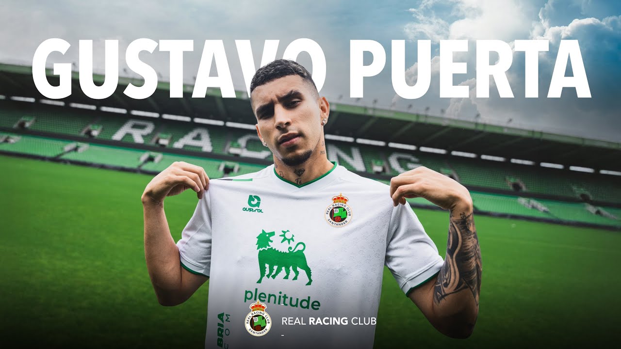 Official presentation of Gustavo Puerta | Real Racing Club 25/26