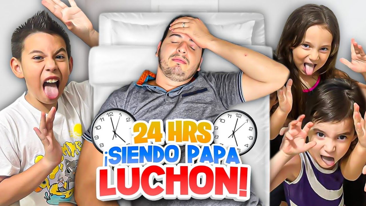 PAPA LUCHON de mis HIJOS | Se NOS APARECE una RATA 😱 | Los Molina