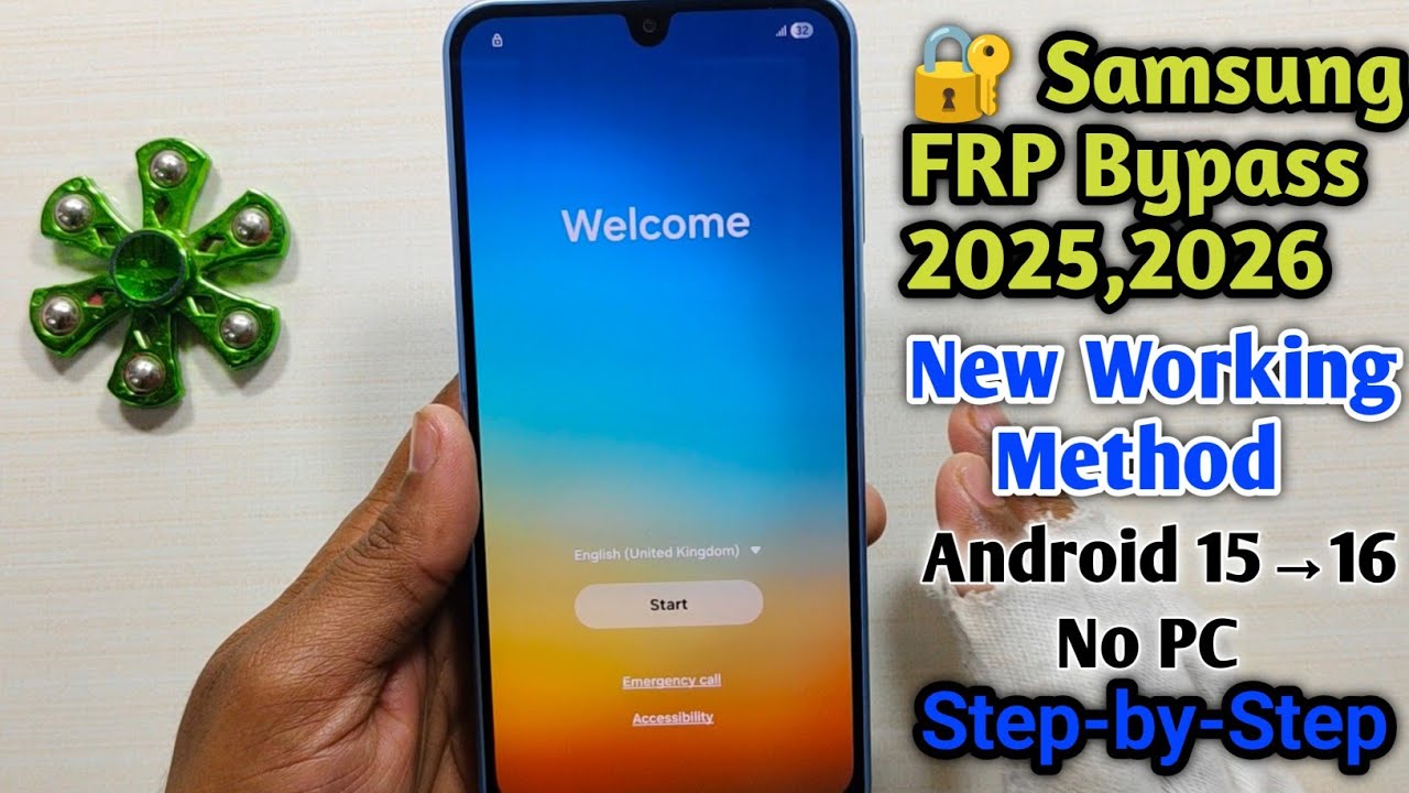🔐 Samsung FRP Bypass 2025 — New Working Method | Android 15→16 | No PC | Samsung A17 Google Bypass 