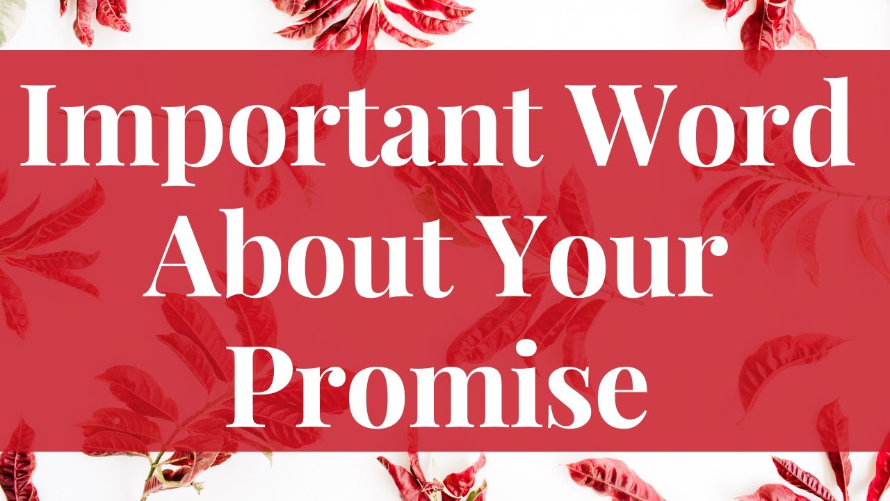 What God needs you to do NOW as you near the birth of your promise. Do Not Miss This!