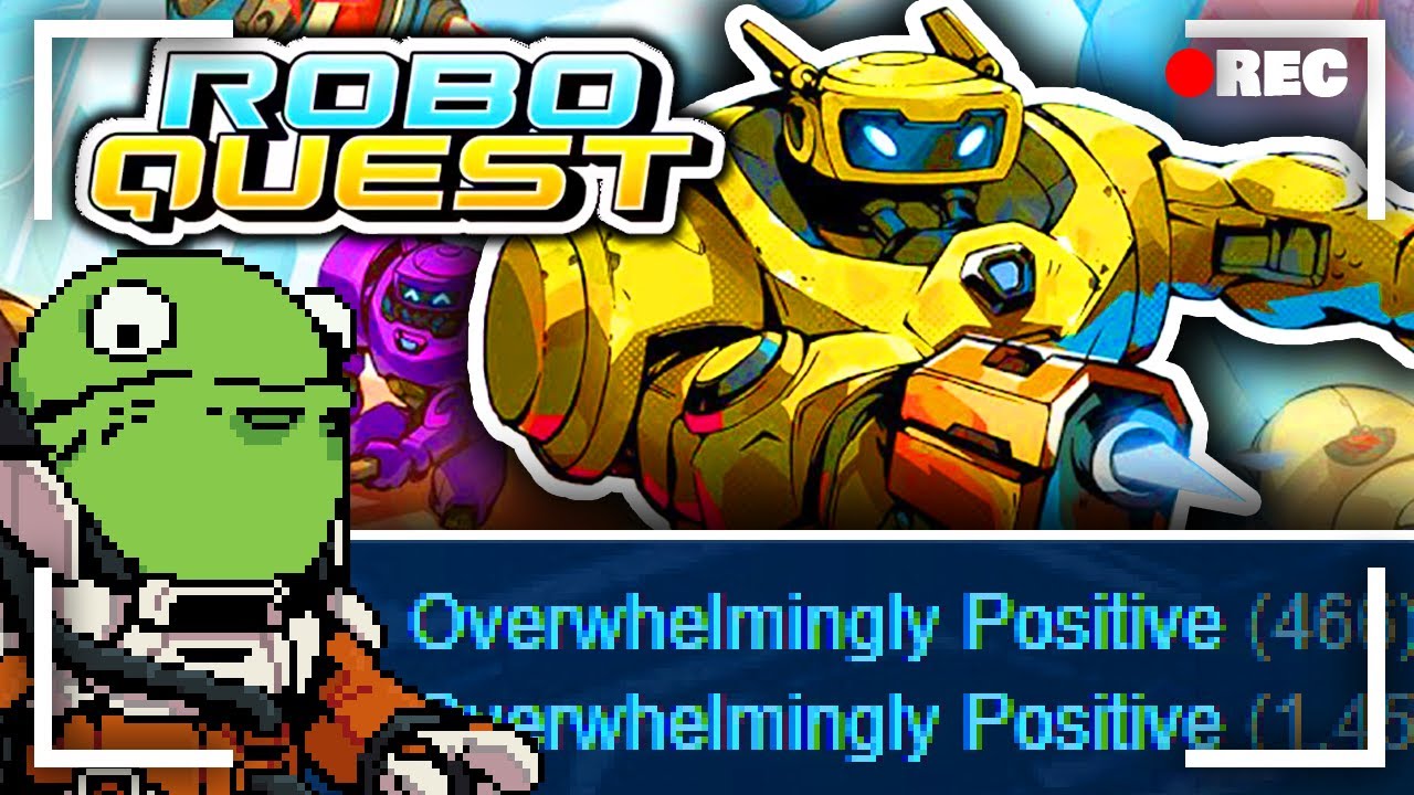 Roboquest, A 95% Overwhelmingly Positive Roguelite FPS