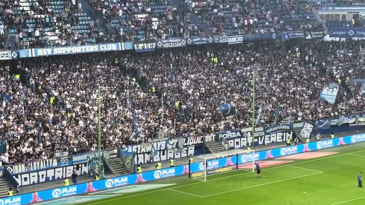 HSV wir sind der HSV ganzes Leben schwarz weiß blau