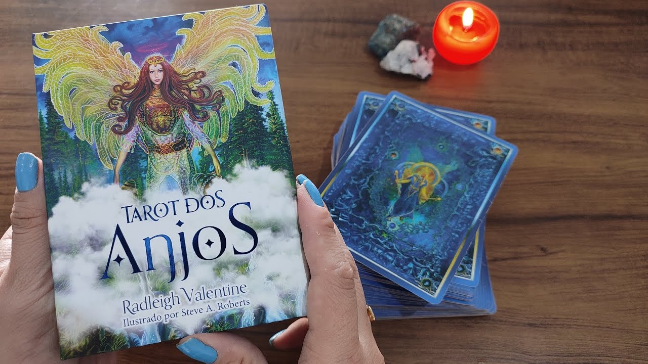 Review Tarot Dos Anjos – Radleigh Valentine - versão em portugues, Editora Pavão Branco