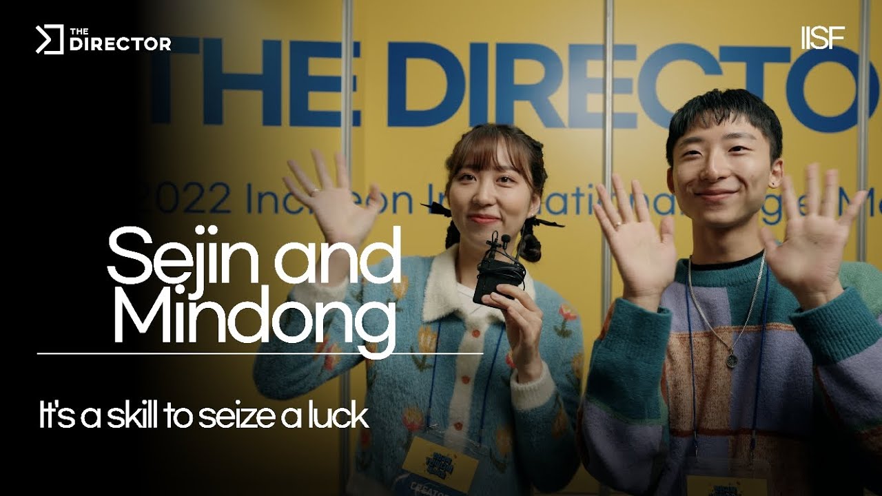 세진 Sejin & 민동 Mindong talks about how seizing a luck is a skill #thedirector #dancer #dance