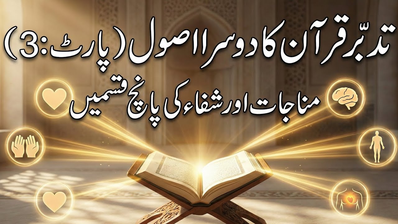 2nd Principle of reflecting on the Quran | Part 3 | Muhammad Akbar Attocki 