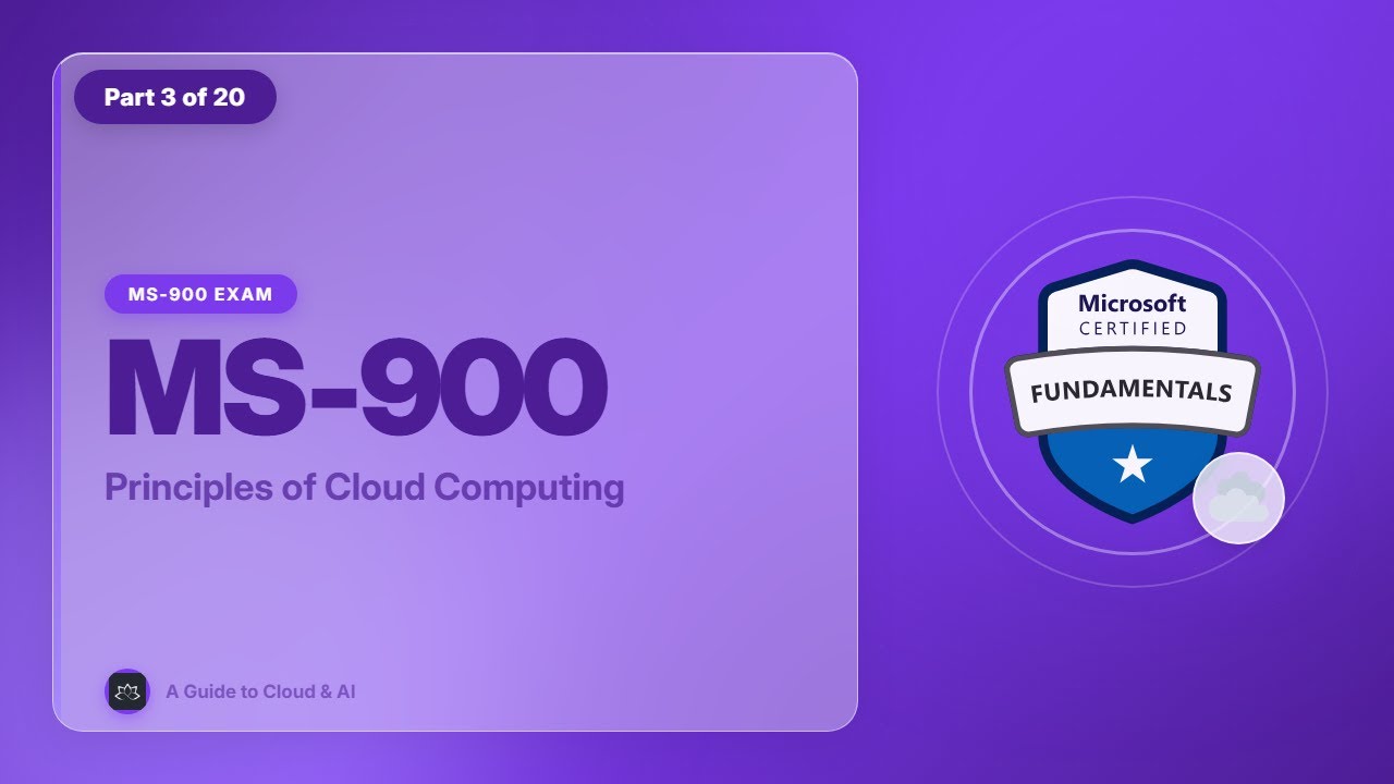 MS-900 Exam EP 3: Principles of Cloud Computing