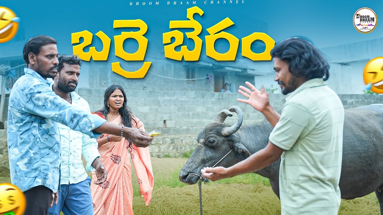 బర్రె బేరం||బయానా పట్టు||బర్లు కొంటే||my village comedy||dhoom dhaam channel